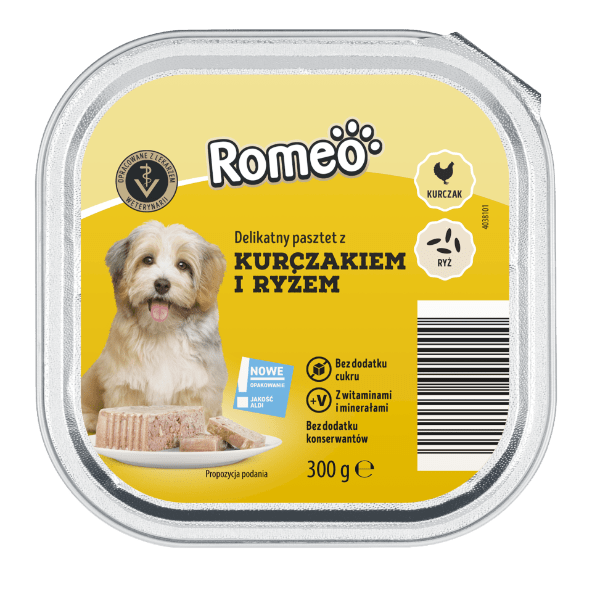 ROMEO Karma mokra dla psa