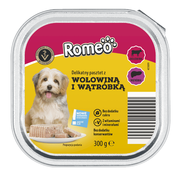 ROMEO Karma mokra dla psa