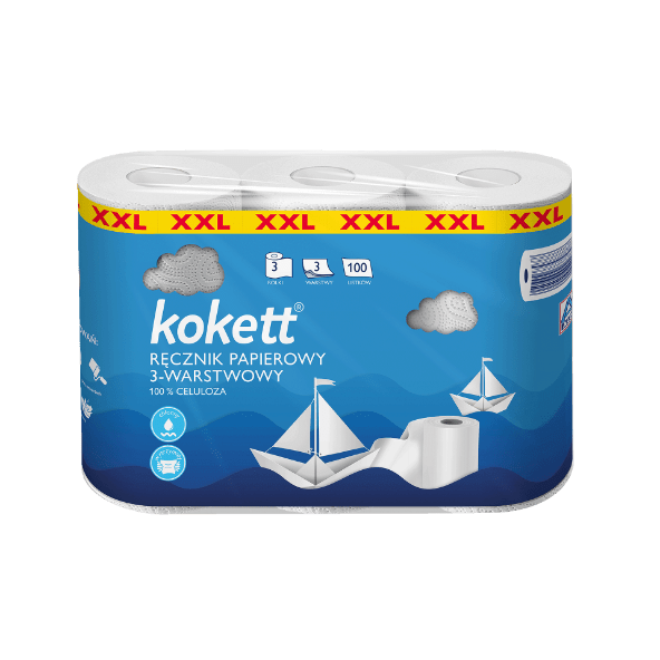 KOKETT Ręczniki papierowe 3-warstwowe