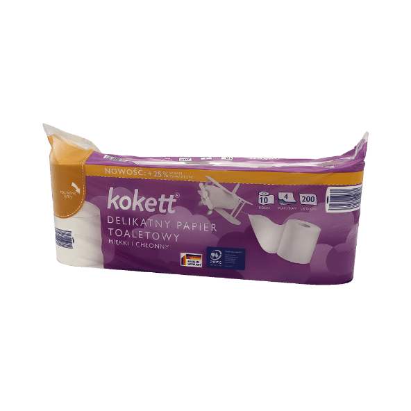 KOKETT Papier toaletowy 4-warstwowy