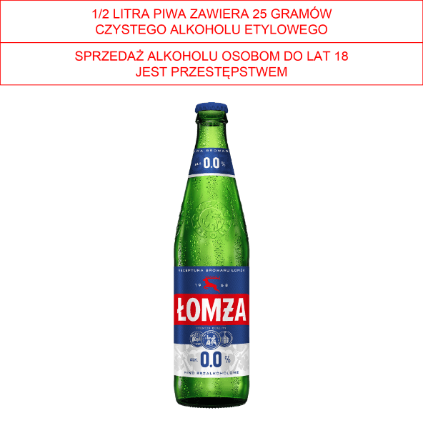 Piwo Łomża 0%