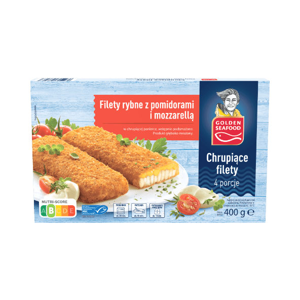 GOLDEN SEAFOOD Chrupiący filet z mintaja