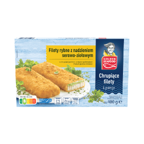 GOLDEN SEAFOOD Chrupiący filet z mintaja