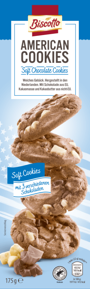 BISCOTTO Ciastka American Cookies