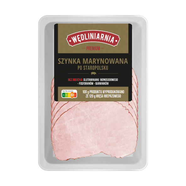 WĘDLINIARNIA PREMIUM Szynka marynowana/Schab marynowany po staropolsku