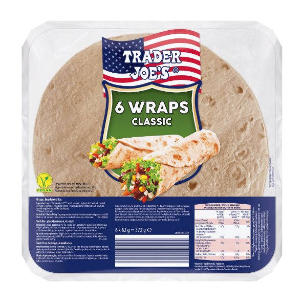 TRADER JOE'S Wrapy pszenne