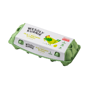 WESOŁY KURNIK Jaja z wolnego wybiegu L