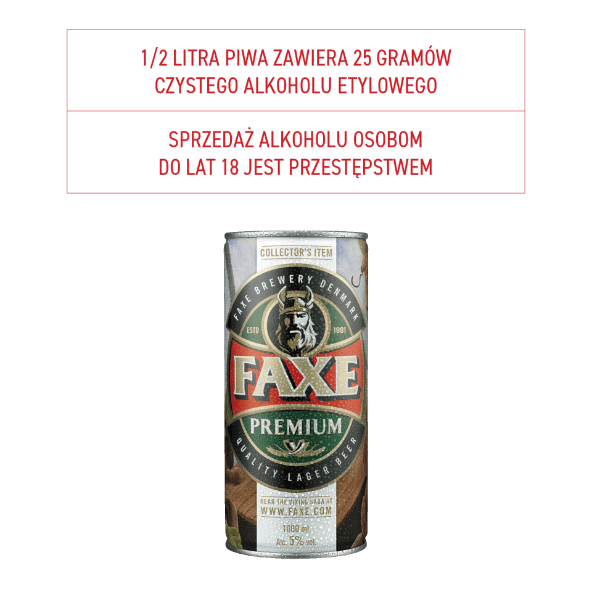 Piwo Faxe Premium