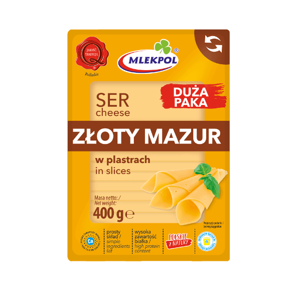 MLEKPOL Ser Złoty Mazur