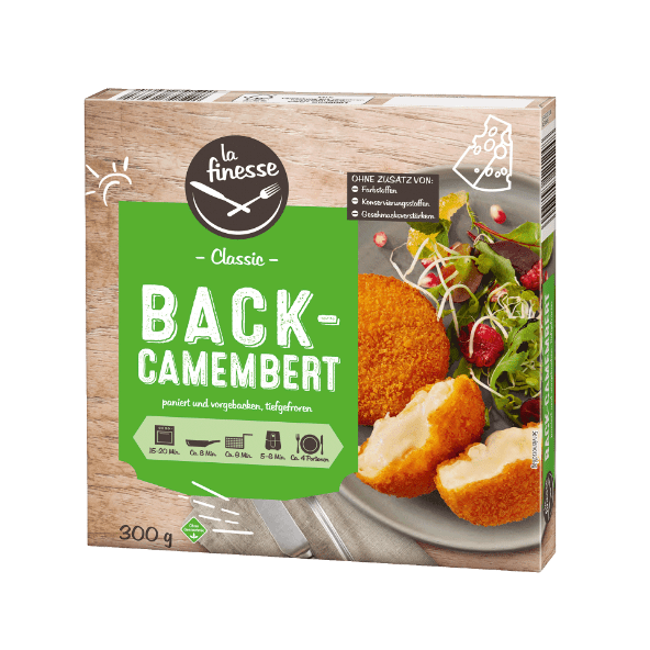 LA FINESSE Panierowany ser Camembert/Gouda