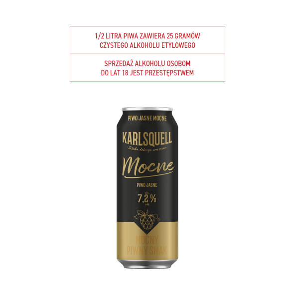 Piwo Karlsquell Mocne
