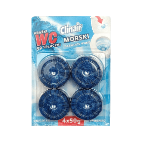 CLINAIR Krążki barwiące do WC