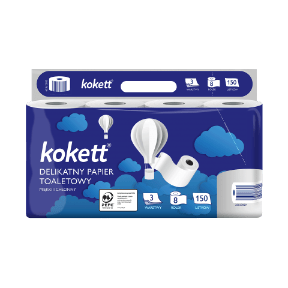KOKETT Papier toaletowy 3-warstwowy