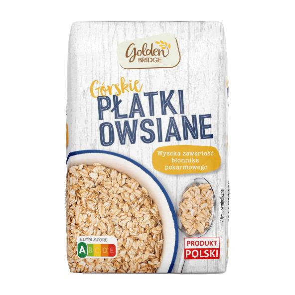 GOLDEN BRIDGE Płatki owsiane górskie