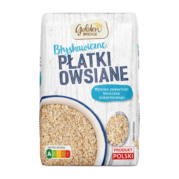 GOLDEN BRIDGE Płatki owsiane błyskawiczne