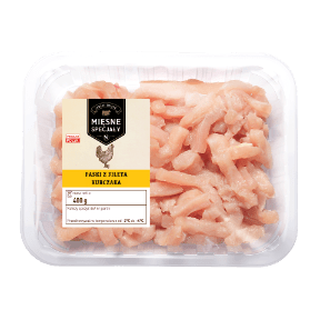 MIĘSNE SPECJAŁY Paski z fileta z piersi kurczaka