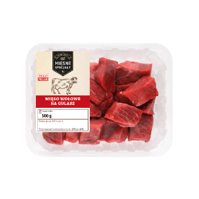 MIĘSNE SPECJAŁY Mięso wołowe na gulasz