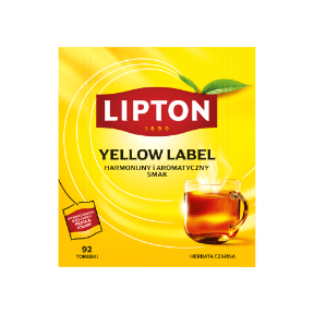 LIPTON Herbata czarna Yellow Label