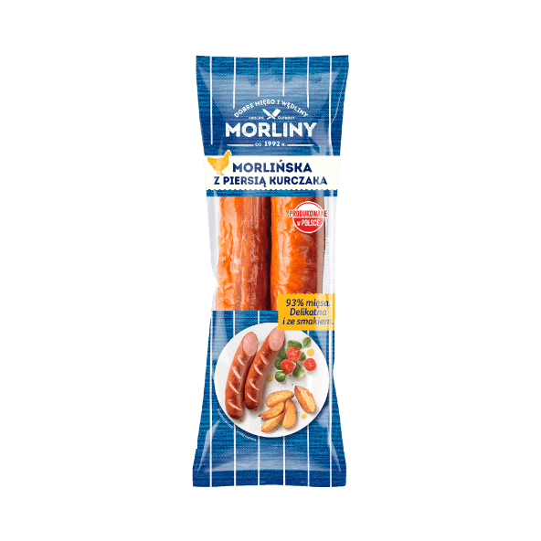 MORLINY Kiełbasa morlińska z piersią kurczaka
