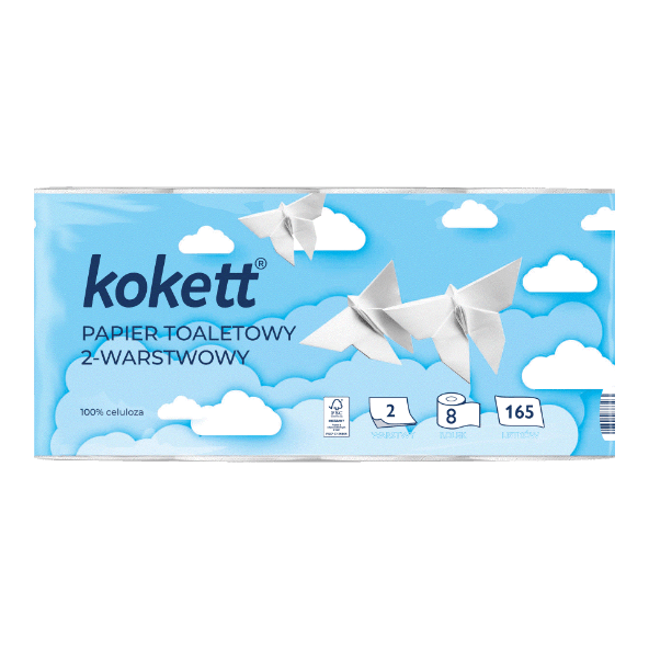 KOKETT Papier toaletowy 2-warstwowy