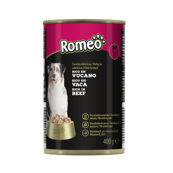 ROMEO PREMIUM Karma mokra dla psa