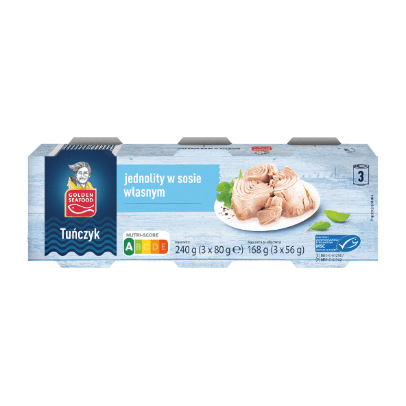 GOLDEN SEAFOOD Tuńczyk jednolity