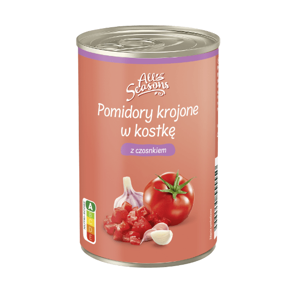 ALL SEASONS Pomidory krojone z dodatkami