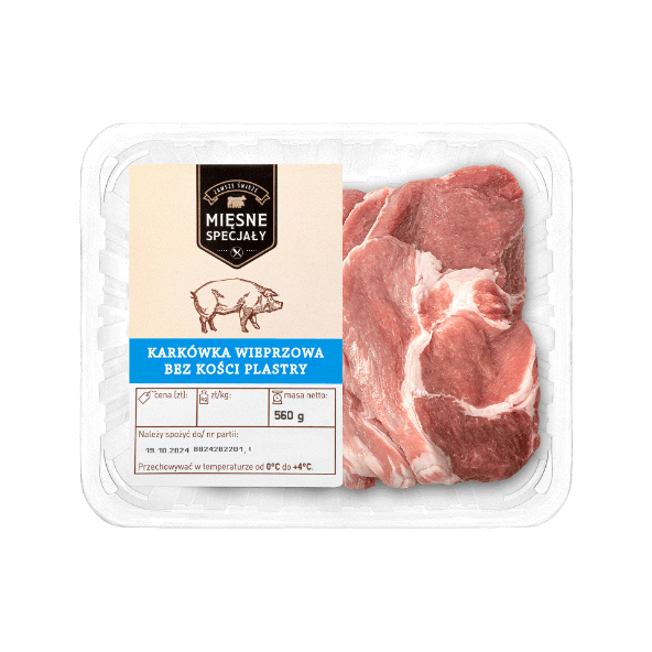 MIĘSNE SPECJAŁY Karkówka wieprzowa w plastrach