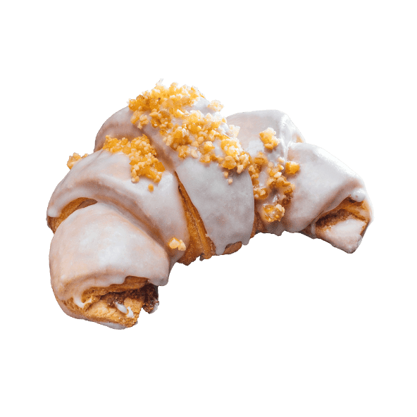 Rogal z białym makiem