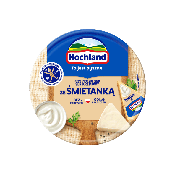 HOCHLAND Serek topiony krążki