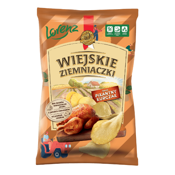 WIEJSKIE ZIEMNIACZKI Chipsy