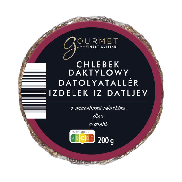 GOURMET FINEST CUISINE Chlebek figowy/daktylowy