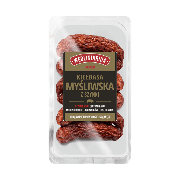 WĘDLINIARNIA PREMIUM Kiełbasa myśliwska z szynki