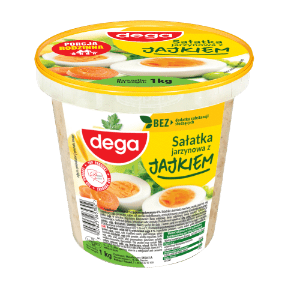 DEGA Sałatka jarzynowa domowa/z jajkiem