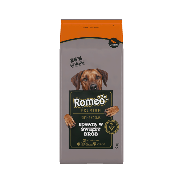 ROMEO PREMIUM Karma sucha dla psa