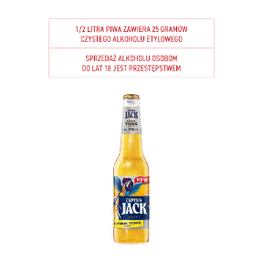 Piwo Captain Jack Citrus Tonic