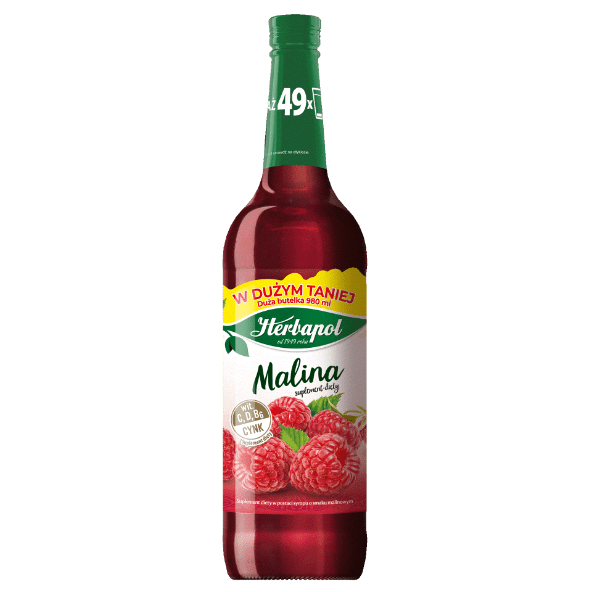 HERBAPOL Syrop malinowy