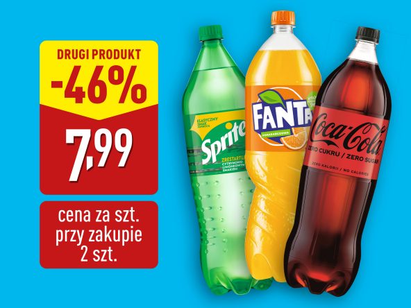 Coca-Cola Zero/Fanta/Sprite