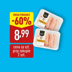 MIĘSNE SPECJAŁY Polędwiczki z piersi kurczaka
