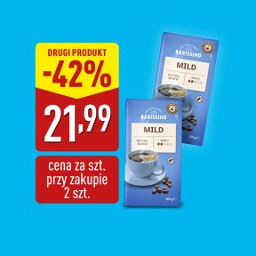 BARISSIMO Kawa mielona Mild