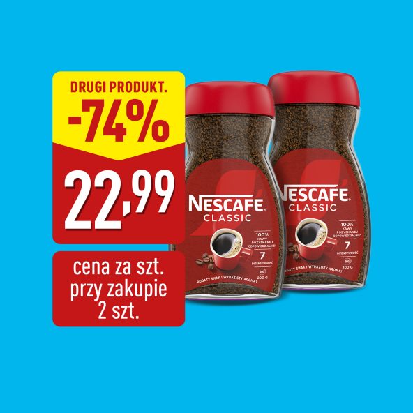 NESCAFÉ Kawa rozpuszczalna Classic