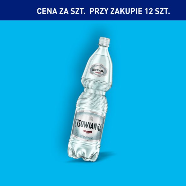 CISOWIANKA Woda mineralna lekko gazowana
