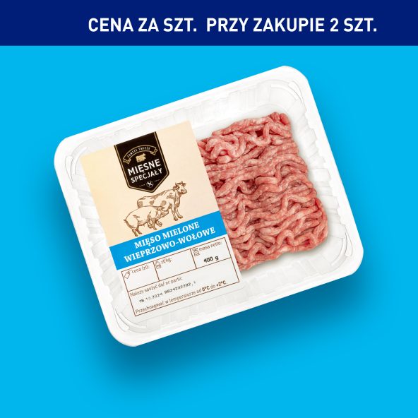 MIĘSNE SPECJAŁY Mięso mielone wieprzowo-wołowe