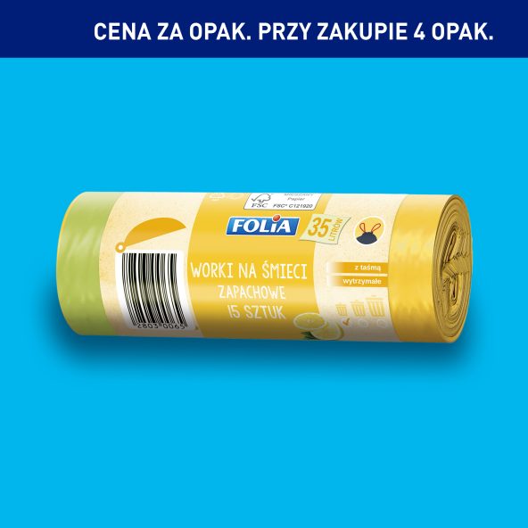 FOLIA Worki zapachowe na śmieci