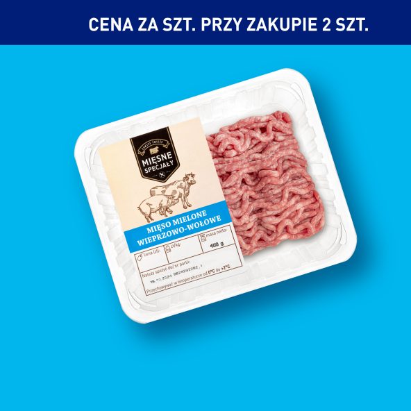 MIĘSNE SPECJAŁY Mięso mielone wieprzowo-wołowe