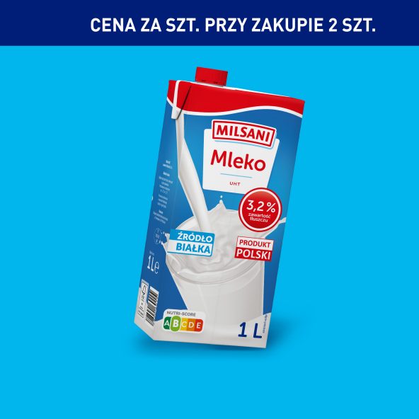 MILSANI Mleko 3,2% UHT