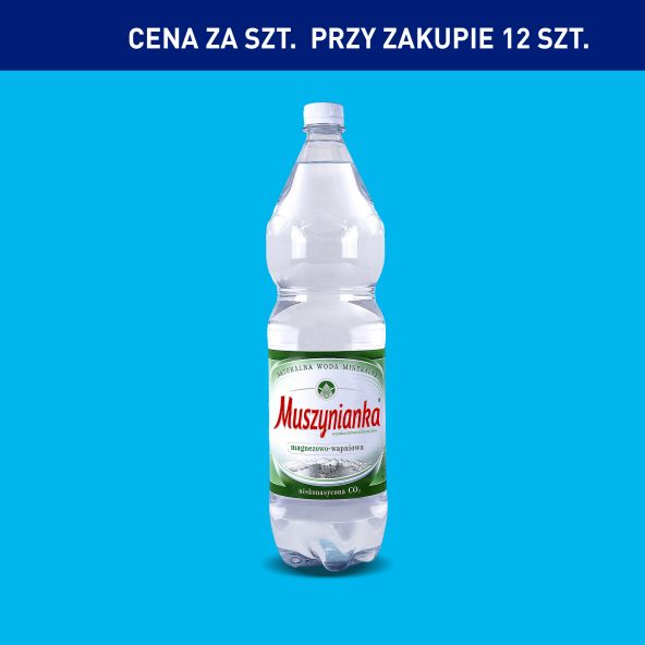 MUSZYNIANKA Woda mineralna wysokozmineralizowana