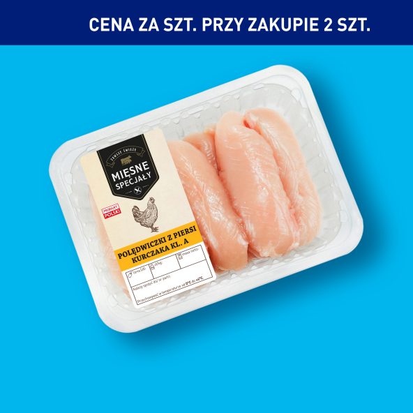 MIĘSNE SPECJAŁY Polędwiczki z piersi kurczaka