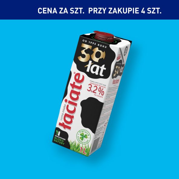 ŁACIATE Mleko 3,2% UHT