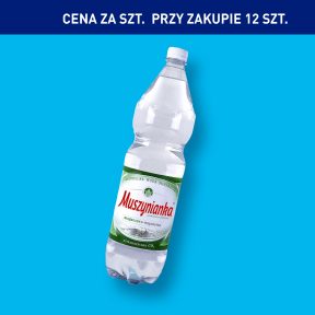 MUSZYNIANKA Woda mineralna wysokozmineralizowana
